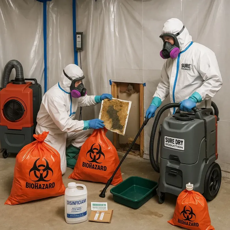 Contaminated Water Handling Protocols process in Bradford, OH