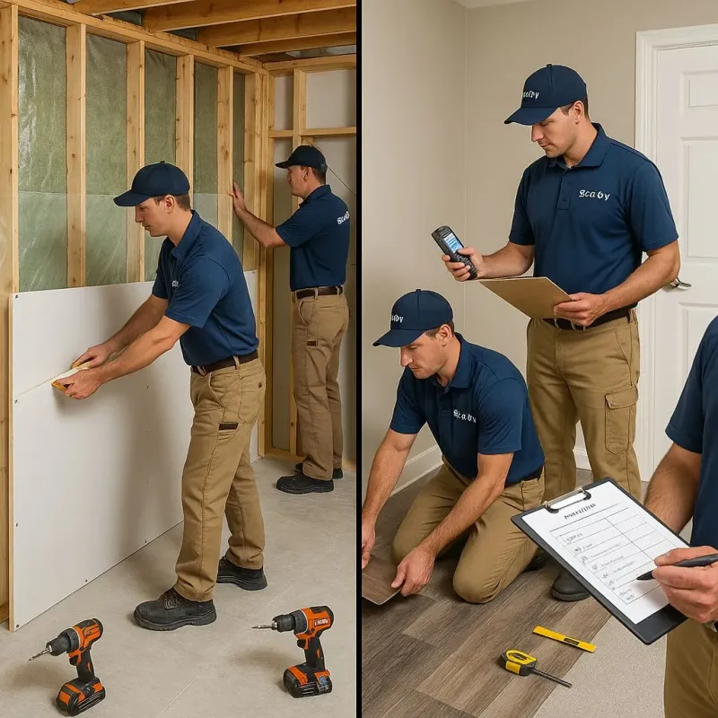 Repairs and Reconstruction process in Bradford, OH