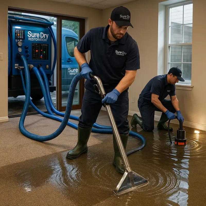 Water Extraction and Removal process in Bradford, OH